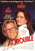 I Love Trouble 1994 movie poster Nick Nolte Julia Roberts Saul Rubinek Charles Shyer