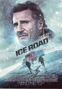 The Ice Road 2021 movie poster Liam Neeson Marcus Thomas Laurence Fishburne Jonathan Hensleigh