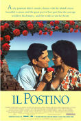 Il Postino 1995 movie poster Massimo Troisi Philippe Noiret Maria Grazia Cucinotta Michael Radford Romance