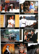 Indochine 1992 large lobby cards Catherine Deneuve Régis Wargnier