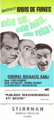 Ni vu ni connu 1958 movie poster Louis de Funes Noelle Adam Frédéric Duvalles Yves Robert