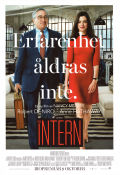The Intern 2015 movie poster Robert De Niro Anne Hathaway Rene Russo Nancy Meyers