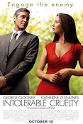 Intolerable Cruelty 2003 movie poster George Clooney Catherine Zeta-Jones Joel Ethan Coen