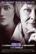 Iris 2001 poster Judi Dench Richard Eyre