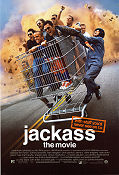 Jackass the Movie 2002 movie poster Johnny Knoxville Bam Margera Chris Pontius Jeff Tremaine From TV