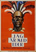 Jag är med eder 1947 movie poster Victor Sjöström Rune Lindström Carin Cederström Gösta Stevens Find more: Africa