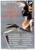 Jag är med eder 1947 movie poster Victor Sjöström Rune Lindström Carin Cederström Gösta Stevens Find more: Africa