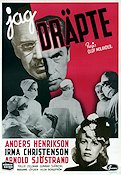 Jag dräpte 1943 movie poster Anders Henrikson Irma Christenson Arnold Sjöstrand Olof Molander Medicine and hospital