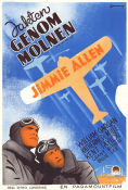 Sky Parade 1936 movie poster Jimmie Allen William Gargan Katherine DeMille Otho Lovering Eric Rohman art Planes