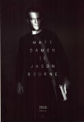 Jason Bourne 2016 movie poster Matt Damon Tommy Lee Jones Alicia Vikander Paul Greengrass