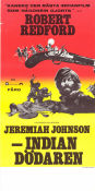 Jeremiah Johnson 1972 movie poster Robert Redford Will Geer Delle Bolton Sydney Pollack