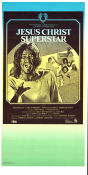 Jesus Christ Superstar 1973 movie poster Ted Neely Yvonne Elliman Norman Jewison Music: Andrew Lloyd Webber Musicals Religion