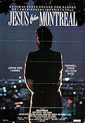 Jesus de Montreal 1989 movie poster Lothaire Bluteau Catherine Wilkening Johanne-Marie Tremblay Denys Arcand Country: Canada