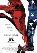 JFK 1991 movie poster Kevin Costner Gary Oldman Jack Lemmon Oliver Stone Politics