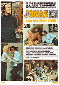 Jonas qui aura 25 ans 1976 movie poster Myriam Boyer Jean-Luc Bideau Alain Tanner