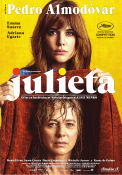 Julieta 2016 movie poster Emma Suarez Adriana Ugarte Daniel Grao Pedro Almodovar Spain
