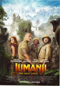 Jumanji: The Next Level 2019 movie poster Dwayne Johnson Jack Black Kevin Hart Jake Kasdan