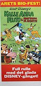 Kalle Anka Pluto och Knattarna på äventyr 1977 movie poster Kalle Anka