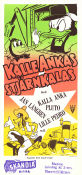 Kalle Ankas stjärnkalas 1949 movie poster Kalle Anka Donald Duck Little Toot Saludos Amigos Pedro