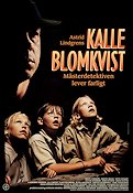 Kalle Blomkvist Mästerdetektiven lever farligt 1996 movie poster Malte Forsberg Göran Carmback Writer: Astrid Lindgren