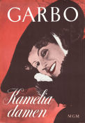 Camille 1936 movie poster Greta Garbo Robert Taylor Lionel Barrymore George Cukor Romance