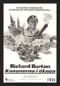 Raid on Rommel 1971 movie poster Richard Burton John Colicos Clinton Greyn Henry Hathaway War