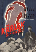 Döden er et kjaertegn 1949 movie poster Claud Wiese Eva Bergh Edith Carlmar Denmark