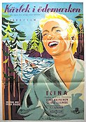 Naiskohtaloita 1947 movie poster Eino Kaipainen Mountains Finland