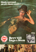 Kär-lek så gör vi: Brev till Inge och Sten 1972 movie poster Inge Hegeler Sten Hegeler Berit Agedal Torgny Wickman Documentaries