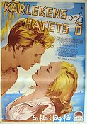 Bahama Passage 1942 movie poster Madeleine Carroll Stirling Hayden Poster artwork: Gösta Åberg Beach