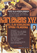 Kärlekens XYZ 1971 movie poster Inge Hegeler Sten Hegeler Inge och Sten Leif Silbersky Torgny Wickman Documentaries