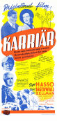 Karriär 1938 movie poster Signe Hasso Sture Lagerwall Tollie Zellman Carl Barcklind Schamyl Bauman