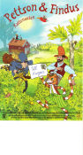 Kattonauten 1999 movie poster Find more: Pettson och Findus Poster artwork: Sven Nordqvist Animation