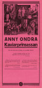 Die Kaviarprinzessin 1929 movie poster Anny Ondra Maria Forescu André Roanne Karel Lamac