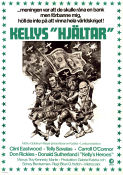 Kelly´s Heroes 1970 poster Clint Eastwood Brian G Hutton