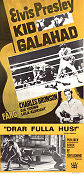 Kid Galahad 1963 movie poster Elvis Presley Charles Bronson Boxing