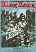 King Kong 1976 poster Jessica Lange John Guillermin