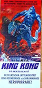 Kingu Kongu no gyakushu 1967 poster Rhodes Reason Ishiro Honda