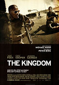 The Kingdom 2007 movie poster Jamie Foxx Chris Cooper Jennifer Garner Peter Berg
