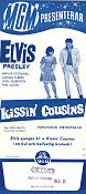 Kissin Cousins 1964 movie poster Elvis Presley Arthur O´Connell Glenda Farrell Gene Nelson Musicals