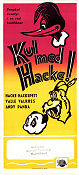 Kul med Hacke 1952 poster Woody Woodpecker Walter Lantz