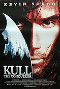 Kull the Conqueror 1997 movie poster Kevin Sorbo Tia Carrere Thomas Ian Griffith John Nicolella
