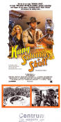 King Solomon´s Mines 1985 movie poster Richard Chamberlain Sharon Stone Herbert Lom J Lee Thompson Adventure and matine