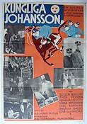 Kungliga Johansson 1934 movie poster Bullen Berglund Thor Modéen Annalisa Ericson