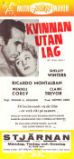 My Man and I 1952 movie poster Shelley Winters Ricardo Montalban Wendell Corey William A Wellman