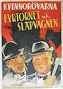 Mädchenräuber 1936 movie poster Fyrtornet och Släpvagnen Fy og Bi Carl Schenström Eric Rohman art