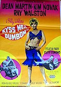 Kiss Me Stupid 1965 movie poster Dean Martin Kim Novak Billy Wilder