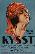 Kissed 1922 poster Marie Prevost King Baggot