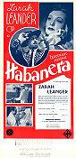 La Habanera 1937 movie poster Zarah Leander Ferdinand Marian Karl Martell Douglas Sirk Production: UFA
