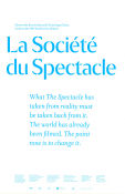 La société du Spectacle 2023 movie poster Valerie Kyeyune Backström Andreas Malm Jyoti Mistry Roxy Farhat